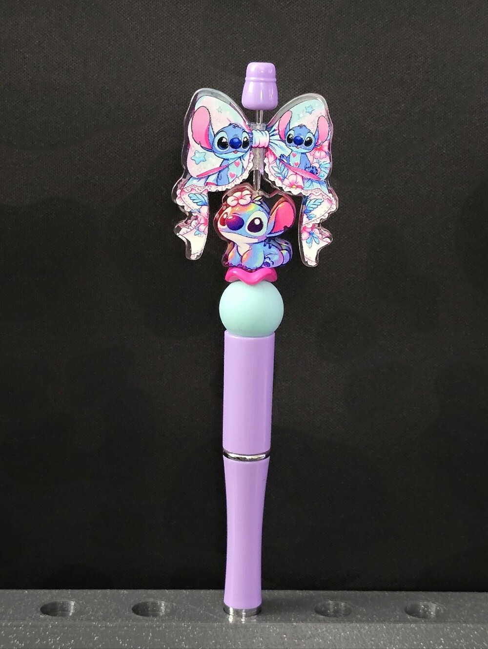 Stitch Novelty Acrylic Spinner Pen